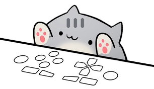 Misty Cat gamepad input overlay template