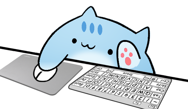 Sky Cat Bongo Cat character cover