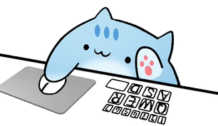Sky Cat compact keyboard overlay template for workshops